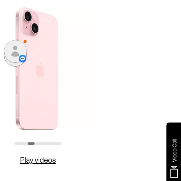 Flawless pink iPhone 15 plus